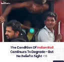 The condition of 96% of Indian Railways continue to deteriorate while the government promoting luxury trains for the rich.